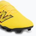 Scarpe da calcio per bambini New Balance Furon Team V8 FG punch yellow/black 100/fire cracker 7