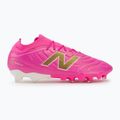 Scarpe da calcio New Balance Tekela Team Low V5 FG pink heat/metallic gold/pink satin 2