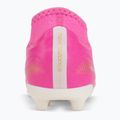 Scarpe da calcio per bambini New Balance Tekela Team V5 pink heat/metallic gold/pink satin 6
