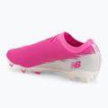 Scarpe da calcio New Balance Furon Team V8 FG pink heat/sea salt/gold metallic 3