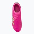 Scarpe da calcio New Balance Furon Pro V8 FG pink heat/sea salt/gold metallic 5