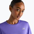 Maglietta da running da donna New Balance Essentials electric purple 3
