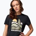 Maglia da trekking donna Columbia Ruby Springs Graphic Fitted black/get hiked 5