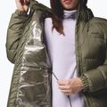 Cappotto imbottito da donna Columbia Pike Lake III Long stone green 10