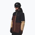 Giacca da snowboard uomo Columbia Coreshot tobacco/black/canoe 4