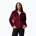 Felpa da donna Columbia Fire Side II Sherpa Full Zip rich wine