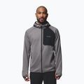 Felpa uomo Columbia Triple Canyon Grid Fleece Hooded Full Zip II city grey/black