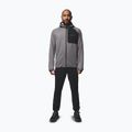 Felpa uomo Columbia Triple Canyon Grid Fleece Hooded Full Zip II city grey/black 2