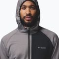 Felpa uomo Columbia Triple Canyon Grid Fleece Hooded Full Zip II city grey/black 6