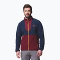 Felpa uomo Columbia Sequoia Grove FZ Fleece rich wine/collegiate navy