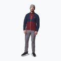 Felpa uomo Columbia Sequoia Grove FZ Fleece rich wine/collegiate navy 2