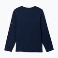 Maglia a maniche lunghe da trekking per bambini Columbia Dobson Pass Graphic Tee collegiate navy/hike on 2