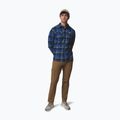 Camicia da uomo Columbia Flare Gun Stretch Flannel Mtn Blue Trails Edge Plaid 2