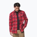 Camicia da uomo Columbia Flare Gun Stretch Flannel mtn red trails edge plaid 5