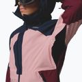 Giacca da sci donna Columbia Liftline eraser pink/collegiate navy/rich wine 9