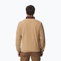 Felpa uomo Columbia Sequoia Grove Half Zip Fleece canoe/dark stone/tobacco 3