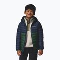 Giacca da bambino Columbia Powder Lite II Hooded rain forest/collegiate navy 5