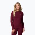 Maglia da trekking a manica lunga donna Columbia Midweight Stretch rich wine