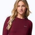 Maglia da trekking a manica lunga donna Columbia Midweight Stretch rich wine 5