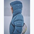 Piumino da donna Columbia Amaze Puff Hooded everblue high shine 19