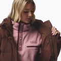 Piumino da donna Columbia Amaze Puff Long Hooded tobacco 17