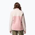 Felpa donna Columbia Benton Springs 1/2 Snap eraser pink/dark stone/tuscan 3