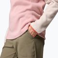 Felpa donna Columbia Benton Springs 1/2 Snap eraser pink/dark stone/tuscan 6