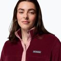 Felpa donna Columbia Benton Springs 1/2 Snap rich wine/eraser pink 5