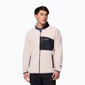 Felpa in pile da uomo Columbia Fast Trek Overlay Full Zip dark stone/black