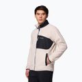 Felpa in pile da uomo Columbia Fast Trek Overlay Full Zip dark stone/black 5