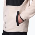 Felpa in pile da uomo Columbia Fast Trek Overlay Full Zip dark stone/black 7