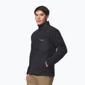 Felpa in pile da uomo Columbia Fast Trek Overlay Full Zip black 4
