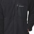 Felpa in pile da uomo Columbia Fast Trek Overlay Full Zip black 7