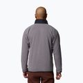 Felpa in pile da uomo Columbia Fast Trek Overlay Full Zip city grey/black 3
