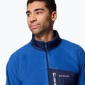 Felpa in pile da uomo Columbia Fast Trek Overlay Full Zip mt blue/coll navy 6