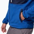 Felpa in pile da uomo Columbia Fast Trek Overlay Full Zip mt blue/coll navy 7