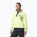 Pile donna Columbia Helvetia II Cropped Half Snap Fleece citron haze/black/compass blue
