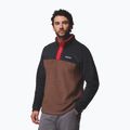 Pile da uomo Columbia Steens Mountain Half Snap II tobacco/black/mountain red 4