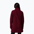 Giacca in pile da donna Columbia Panorama Long rich wine 3