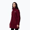 Giacca in pile da donna Columbia Panorama Long rich wine 4