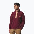 Pile da uomo Columbia Helvetia II Half Snap Fleece rich wine 4