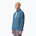 Felpa in pile da uomo Columbia Helvetia II Half Snap Fleece everblue 4