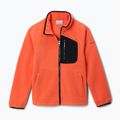 Giacca in pile per bambini Columbia Fast Trek IV Fleece Full Zip zing/black