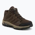 Scarpe da trekking uomo Columbia Redmond IV Mid Wp cordovan/tangy orange