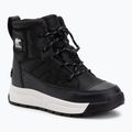 Sorel Youth Whitney Mid Wp nero/sale marino stivali da neve per bambini
