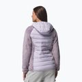 Giacca ibrida da donna Columbia Powder Lite II Sherpa Hybrid shale purple/lavender pearl 3