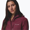 Giacca impermeabile da donna Columbia Pouring Adventure III rich wine 6