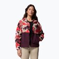 Giacca antivento da donna Columbia Spire Valley Printed Windbreaker washed red ikatbloom print/moonvista 5