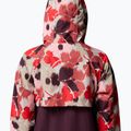 Giacca antivento da donna Columbia Spire Valley Printed Windbreaker washed red ikatbloom print/moonvista 7