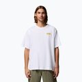 Maglietta da uomo Columbia CSC Heavyweight Iconic Tee white/repeated peaks